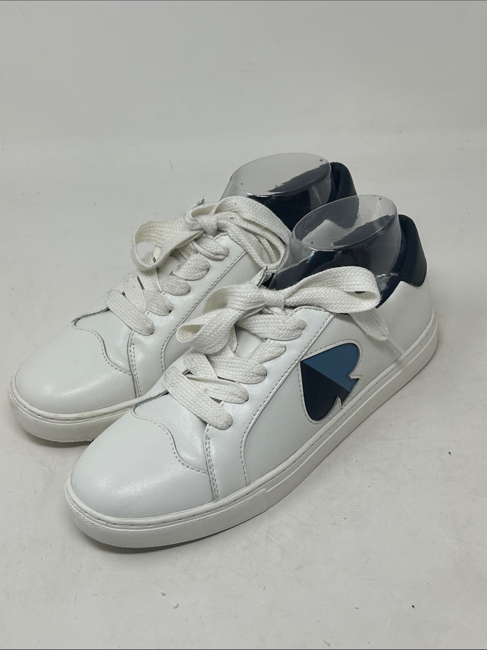 Kate Spade Fez Leather Sneakers Size 8.5